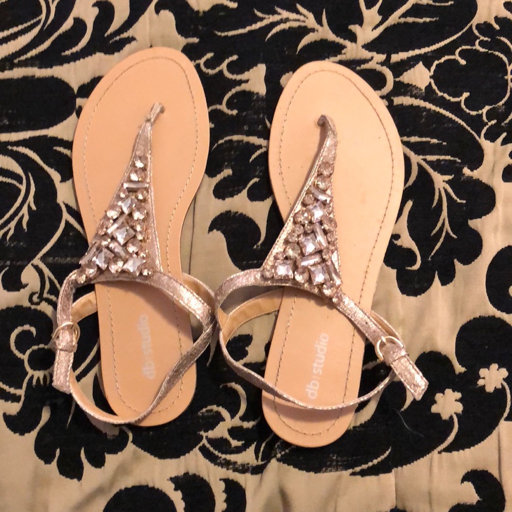 Rhinestone Sandals